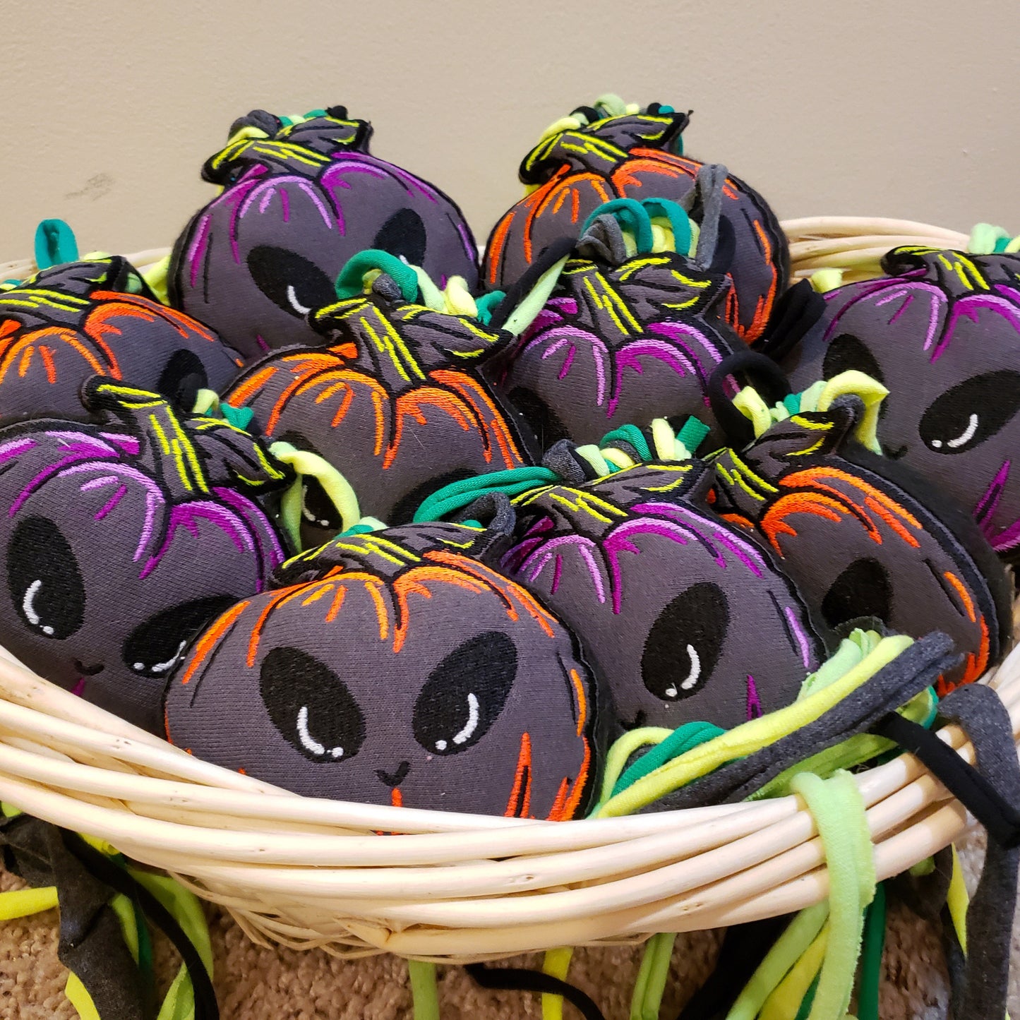 Neon Purple Pumpkin