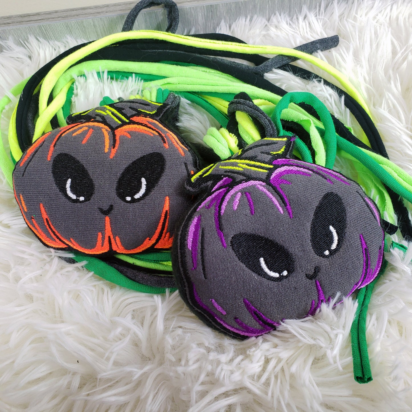Neon Purple Pumpkin