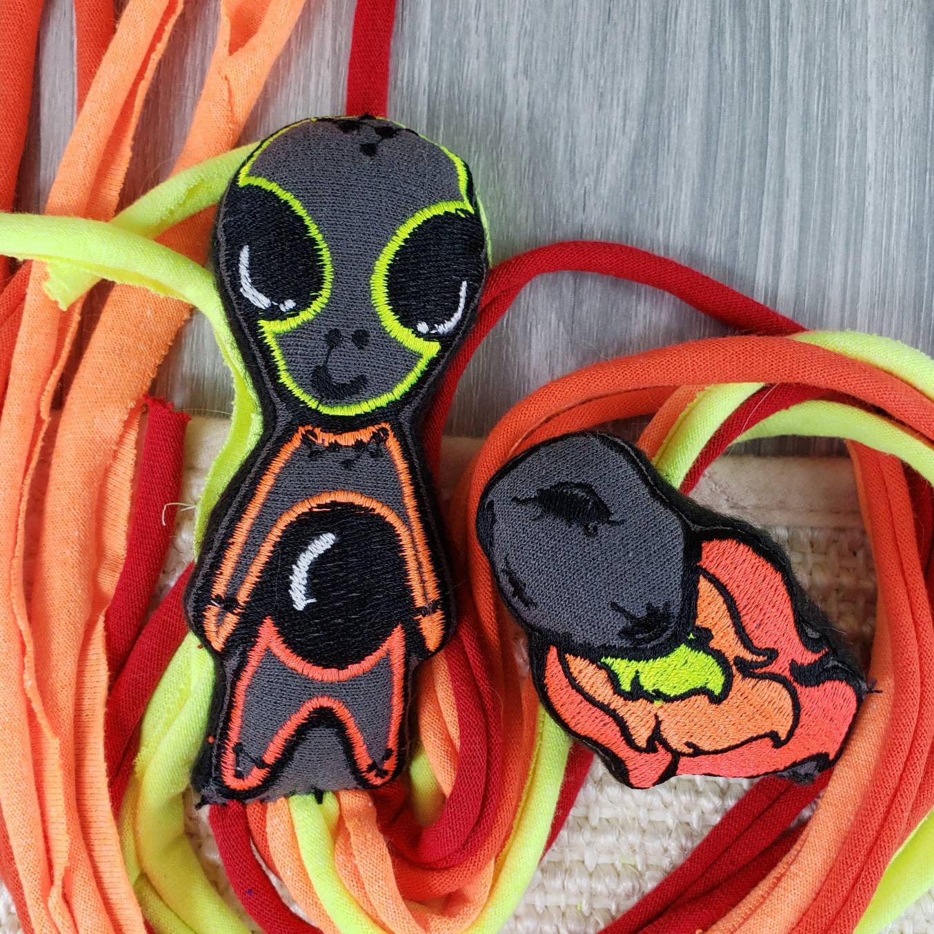 Neon Fire Alien & Meteor - Original PRJT.Mercury Collection