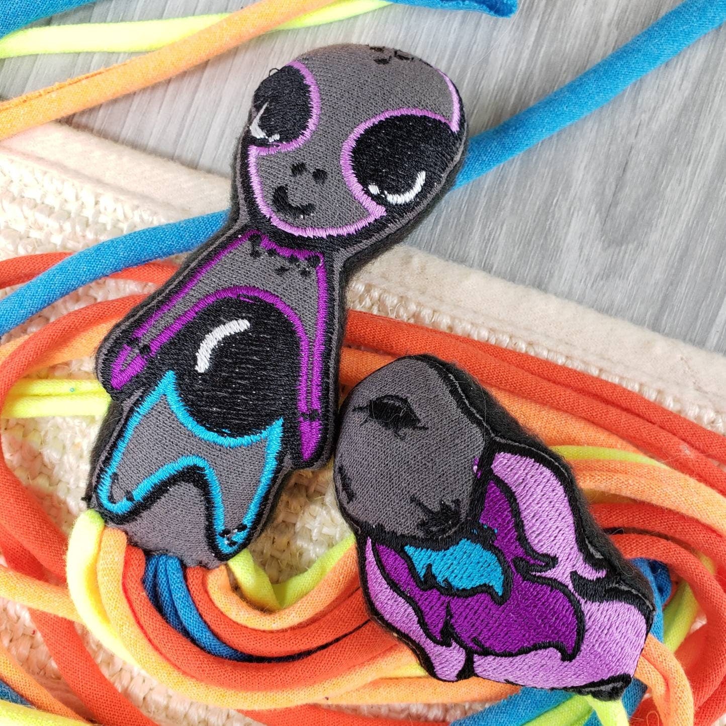 Cosmic Alien and Asteroid - Original PRJT.Mercury Collection