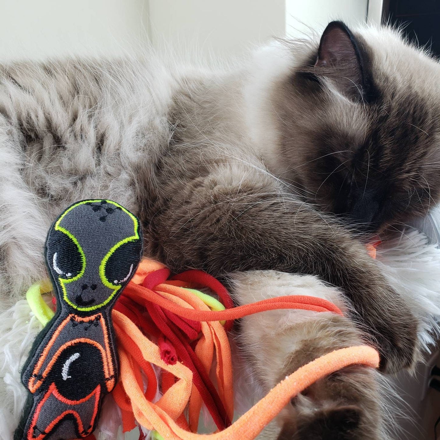 Neon Fire Alien & Meteor - Original PRJT.Mercury Collection