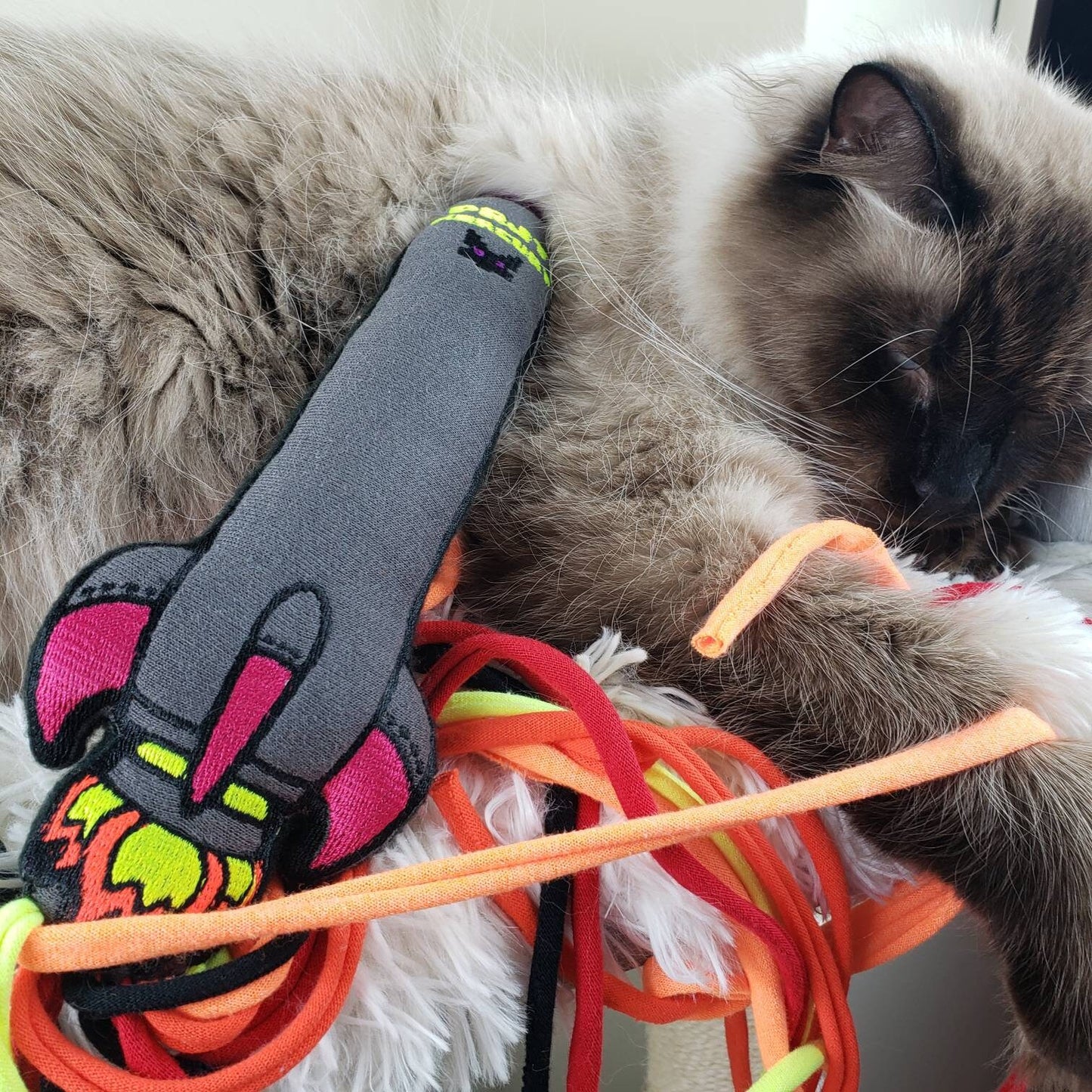 Neon Rocket Ship - Kicker