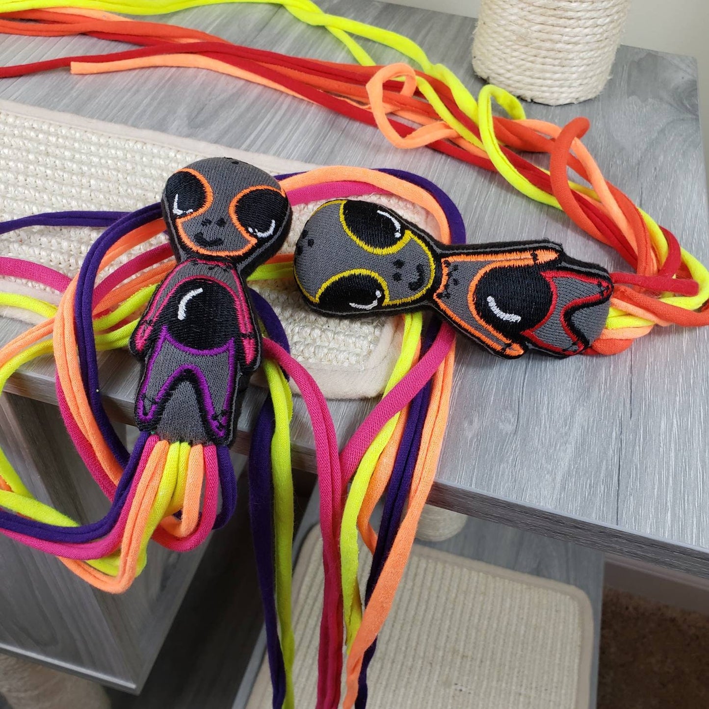 Orange, Pink, & Purple Alien - Original PRJT.Mercury Collection