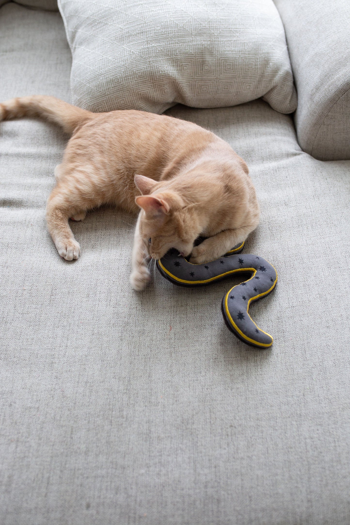 Golden Celestial Space Snake - Large Kicker