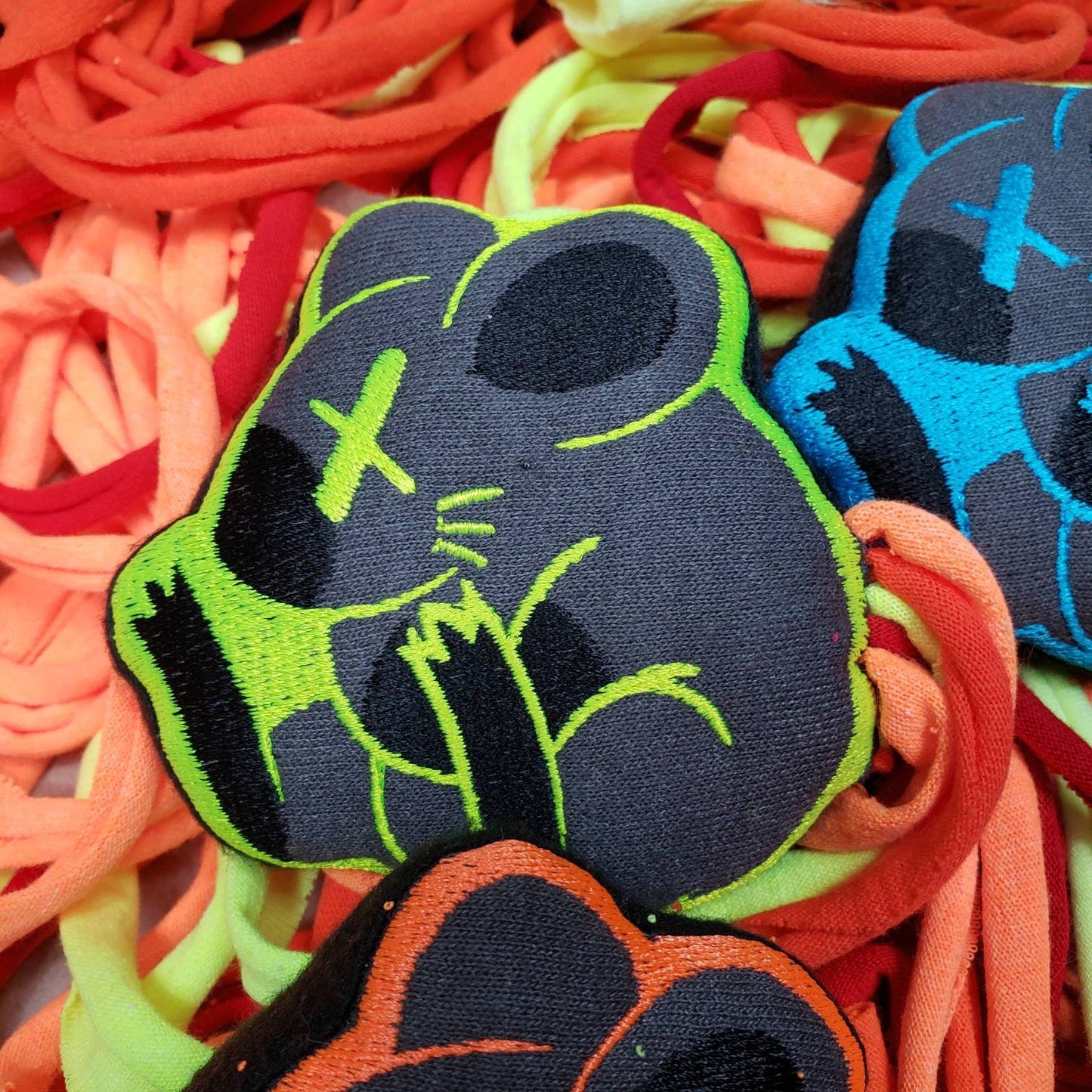 All Six Neon Meowdered Mice